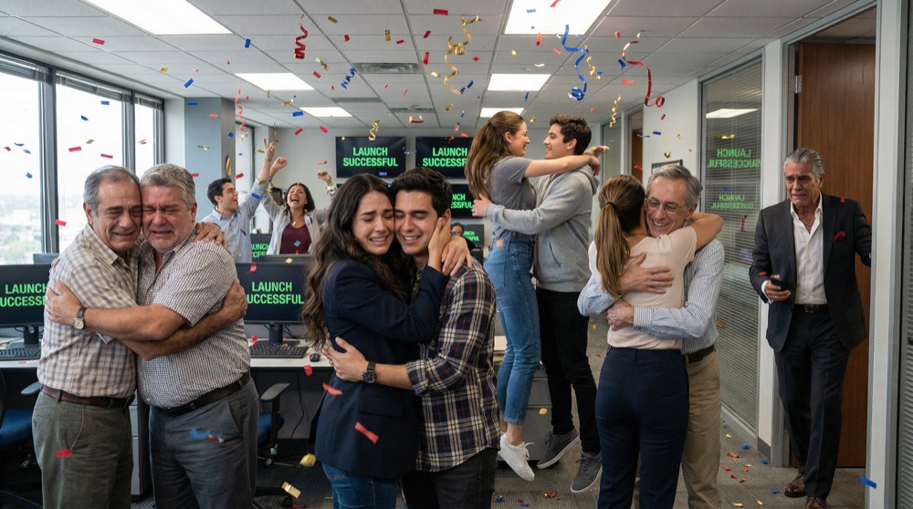 El momento del lanzamiento en LogiMex